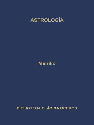 cover image of Astrología